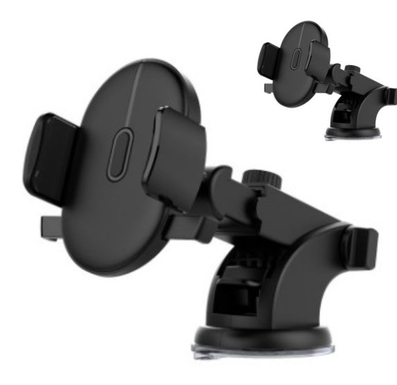 Car Phone Holder Long Rod Telescopic, Car Dashboard Suction Cup Type