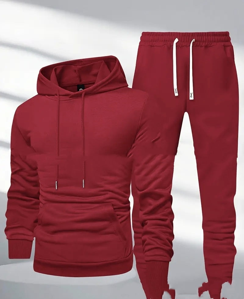 Light Board All-matching Hooded Sweatshirt And Sweatpants Leisure Sports Suit