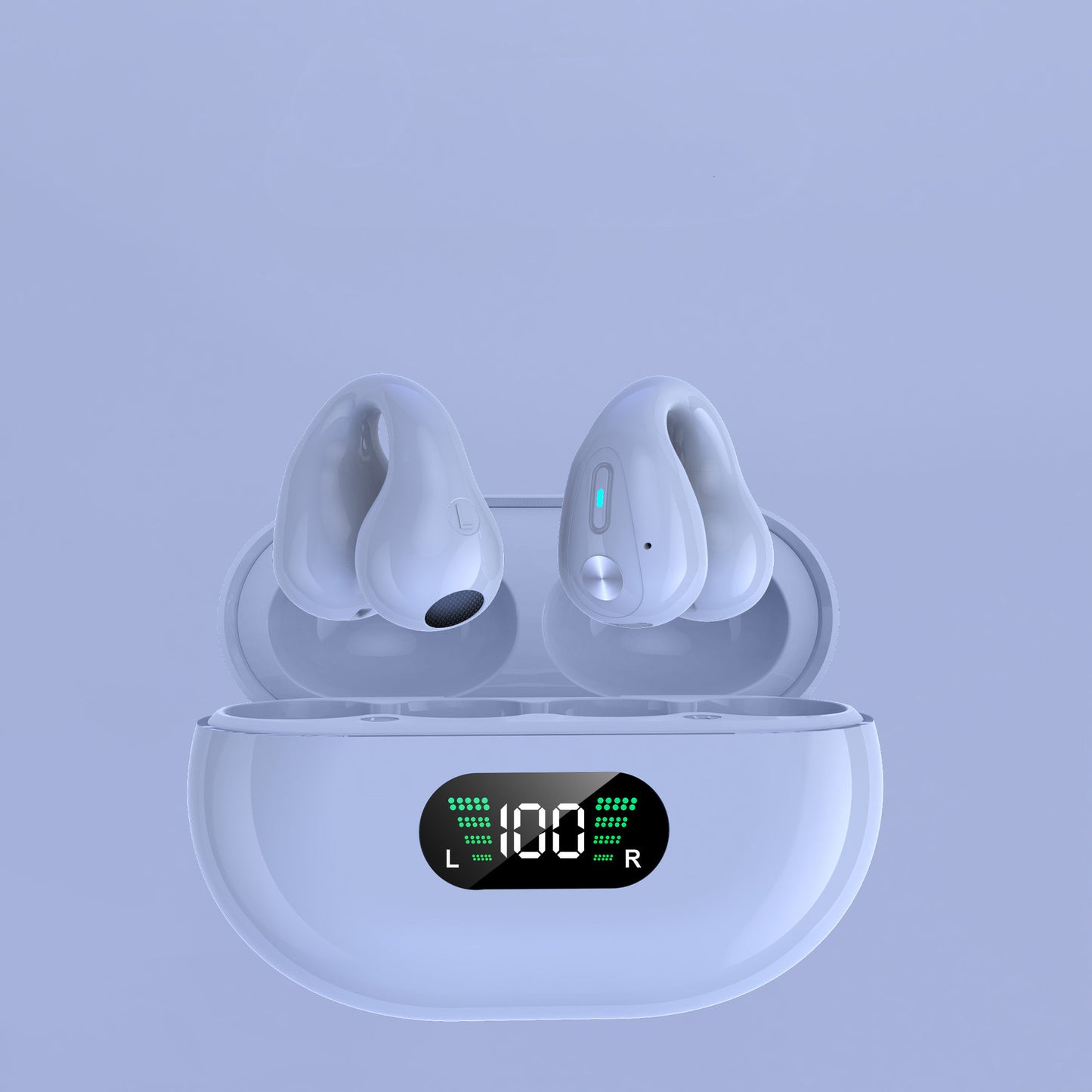 Bone Conduction Headphones TWS Earbuds Ear Clip Bluetooth