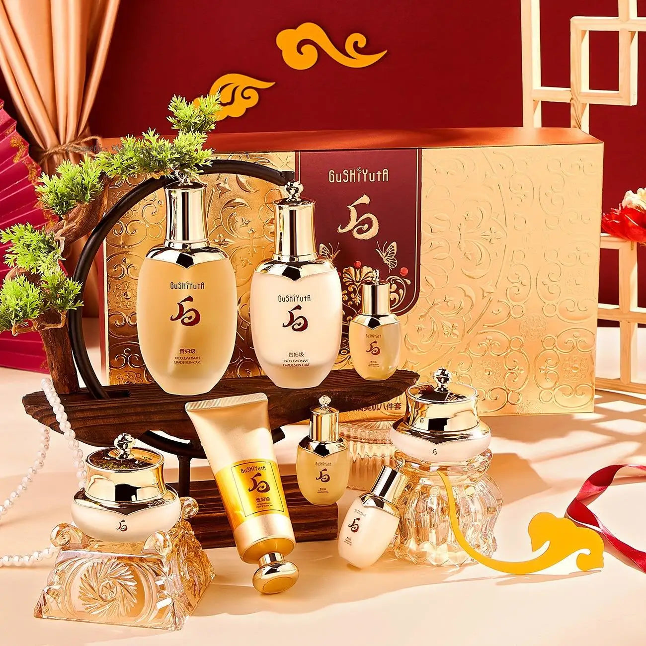 8 pieces/set Lady-level, Moisturizing Whitening Face Toner