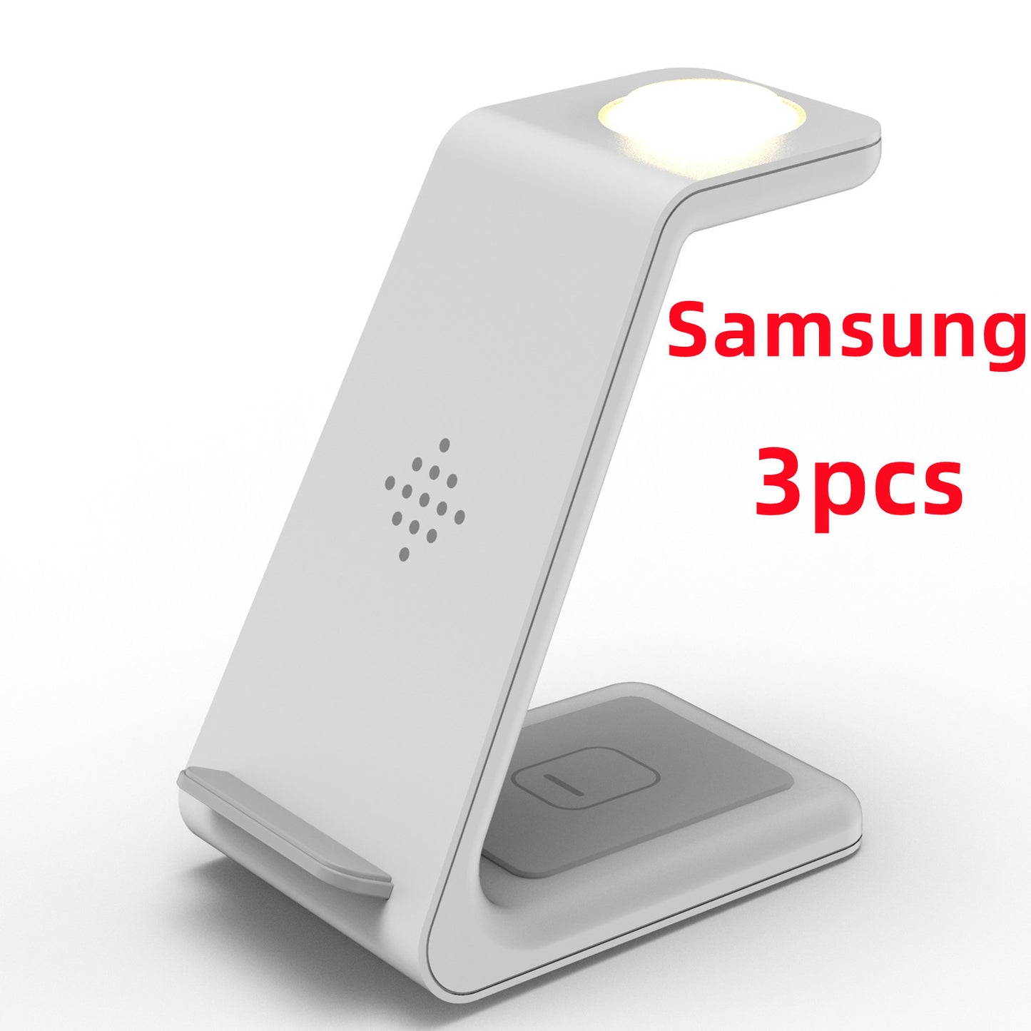 3 In 1 Fast Charging Station Wireless Charger Stand Wireless Quick Charge Dock for Phone Holder
