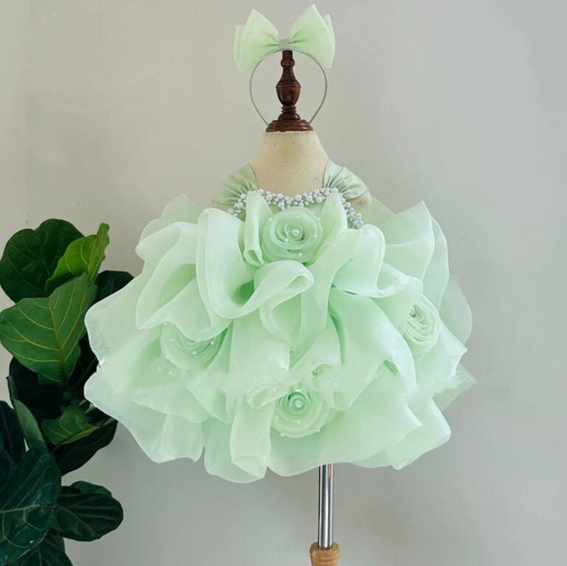 Children's Evening Dress Flower for Girl